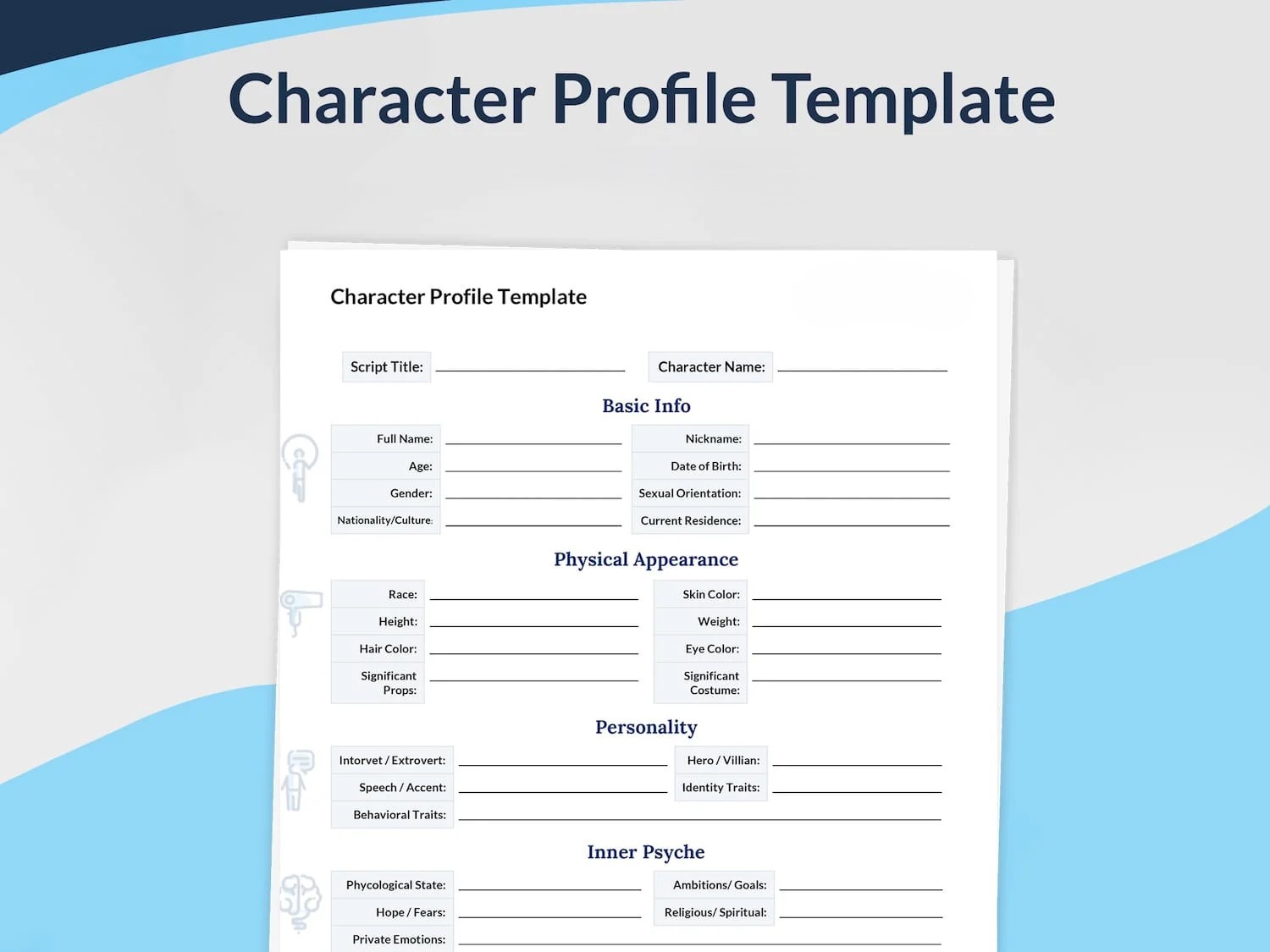 Character Bio Templates